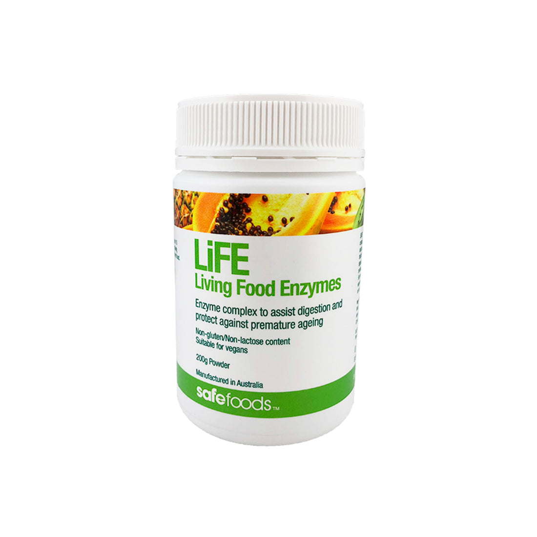 LiFE Living Food Enzymes 200g - Extra 10% off!